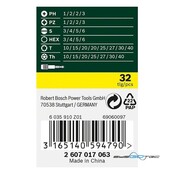 Bosch Power Tools Schrauberbit-Set 2607017063